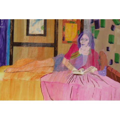 missing the point Oil on Oil Paper 420mm X 295mm Unframed for Home and Office by artist C K Purandare missing the point Oil on Oil Paper 420mm X 295mm Unframed for Home and Office by artist C K Purandare