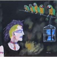 parrots and women