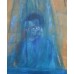 the trapped  Oil on Box Canvas 610 mm X 460 mm Unframed,  Ready to Hang for Home and Office by artist C K Purandare